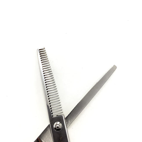 【ジョーウェルJOEWELL】ET-30S メガネ シザー セニング 美容ハサミ すきばさみ 美容師 理容師 約25~30% 右利き 5.8インチ 中古 sc2631